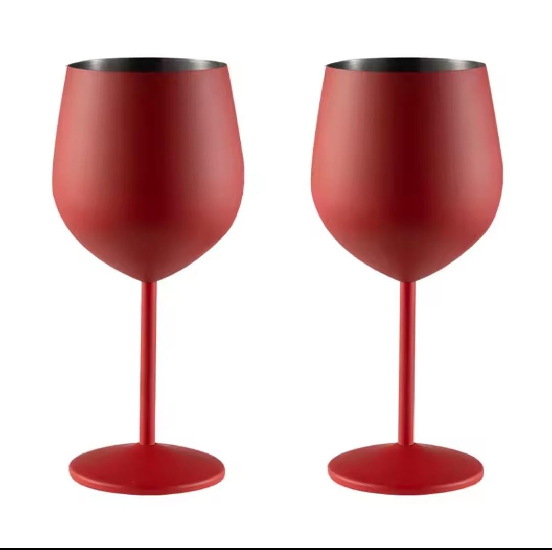 Stainless Steel Non-Breakable Goblets