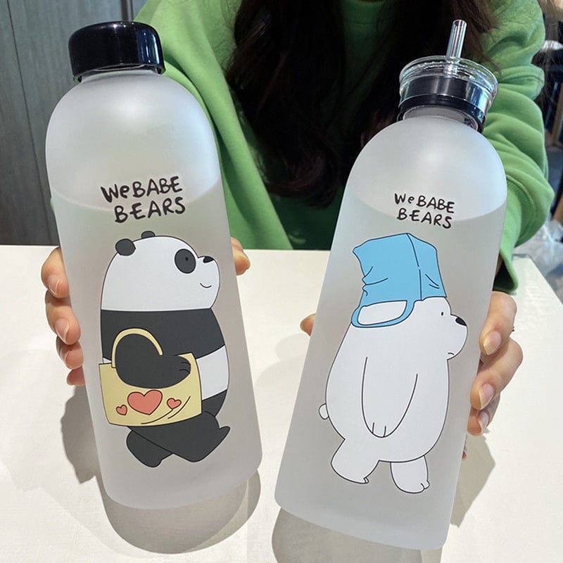 Frosted Water Bottle