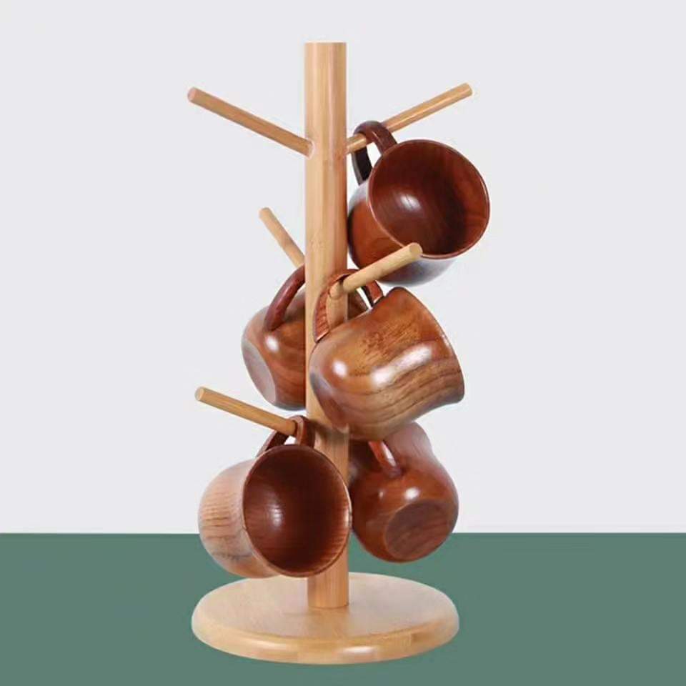 Bamboo Mug Stand
