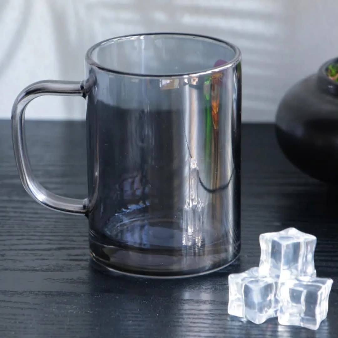 340ml Cherry glass cup