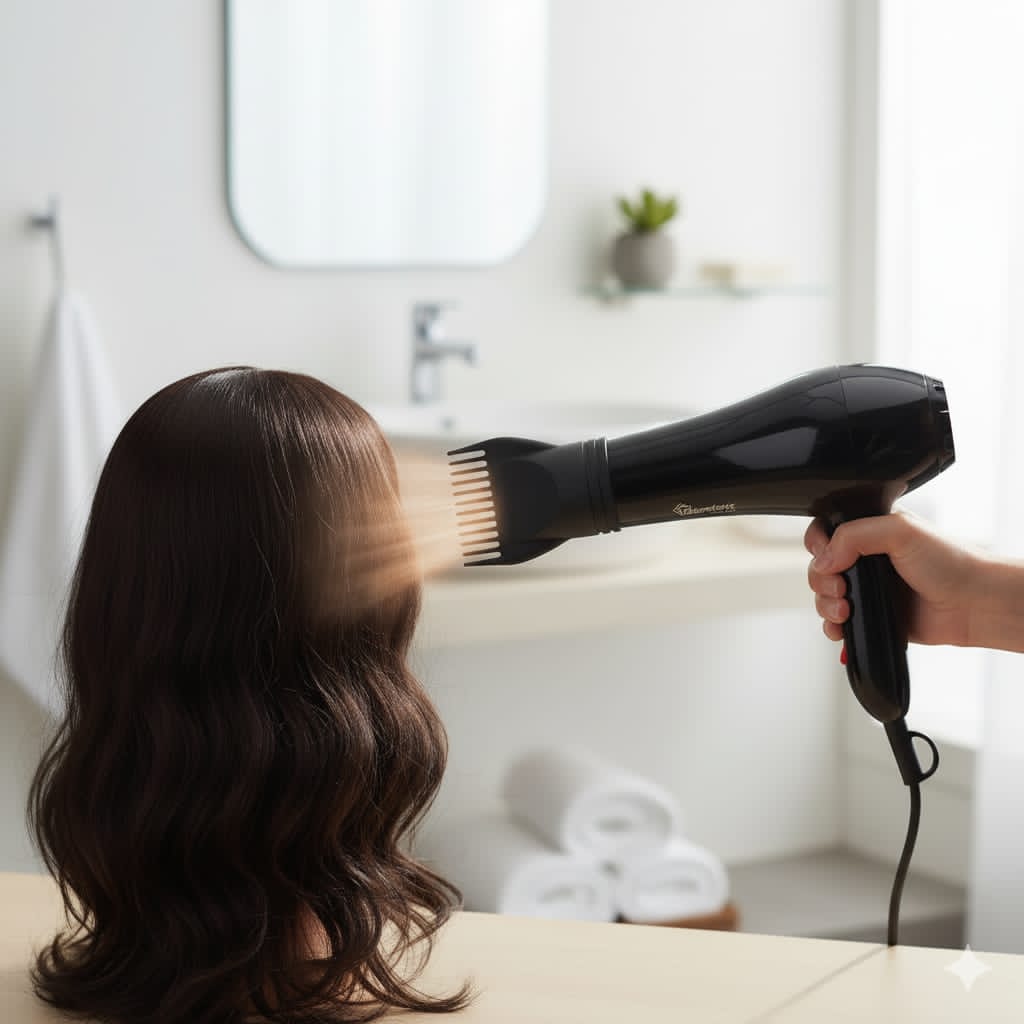 Gemelli Collection – hair blow dryer, portable hair styling and drying appliance with powerful airflow for quick drying, everyday grooming, salon use and personal hair care.