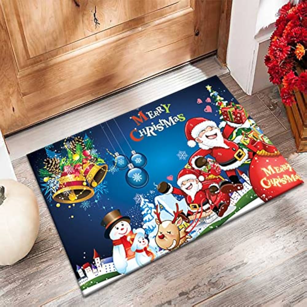 Christmas Themed Doormat 60 × 40cm