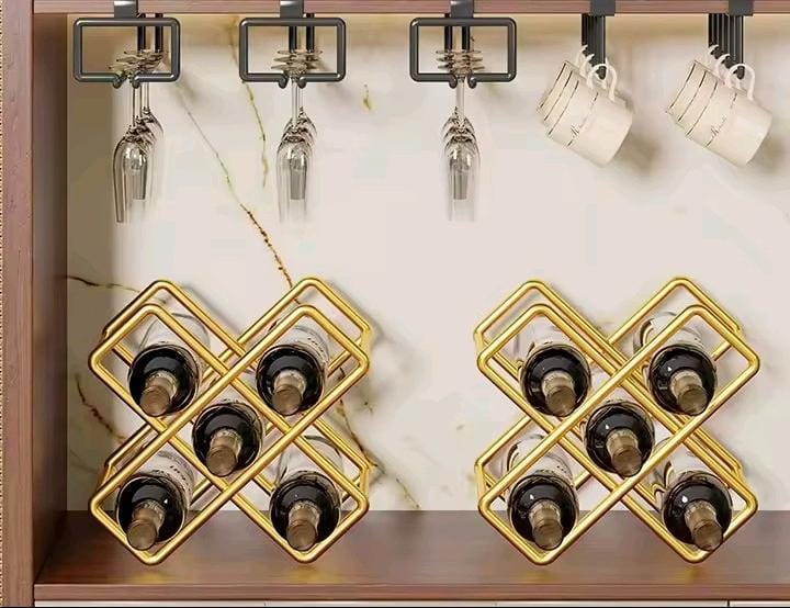 5 Slots Wine Holder