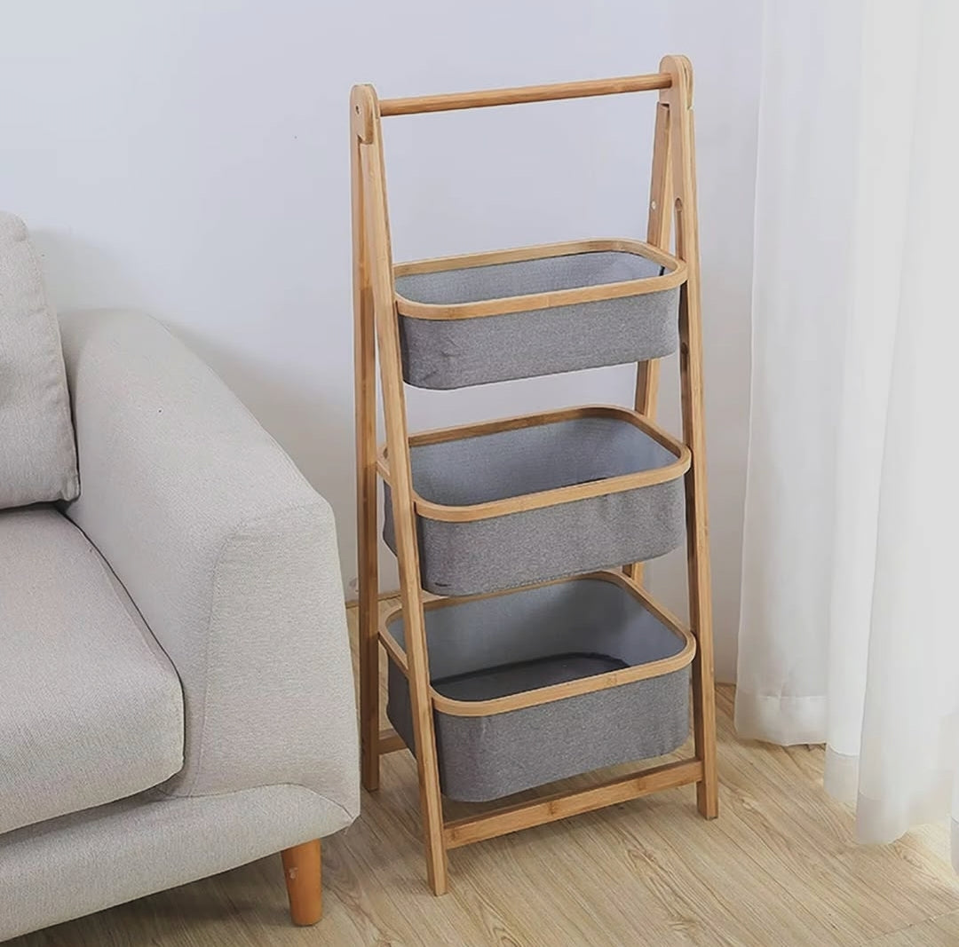 Foldable Bamboo Laundry Hamper
