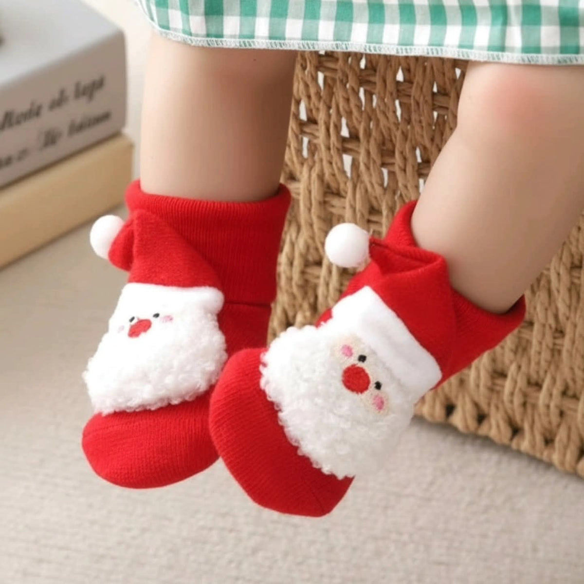 Baby Christmas Socks - 0–6 Months