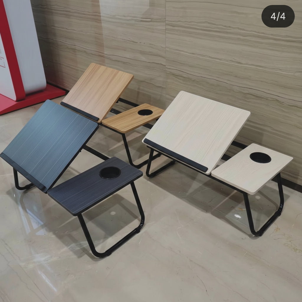 Adjustable Tilting Laptop Folding Table
