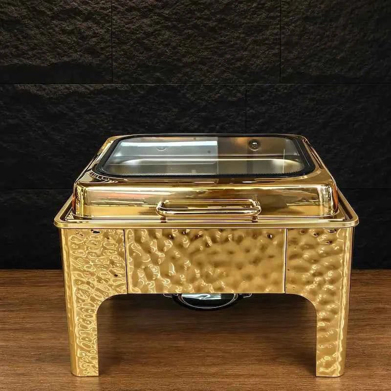 Golden Chafing Dish