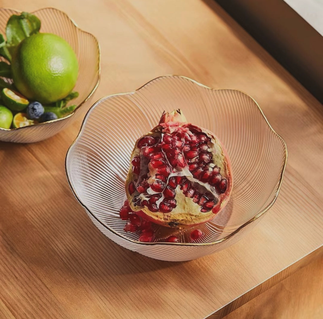 Glass Salad Bowl