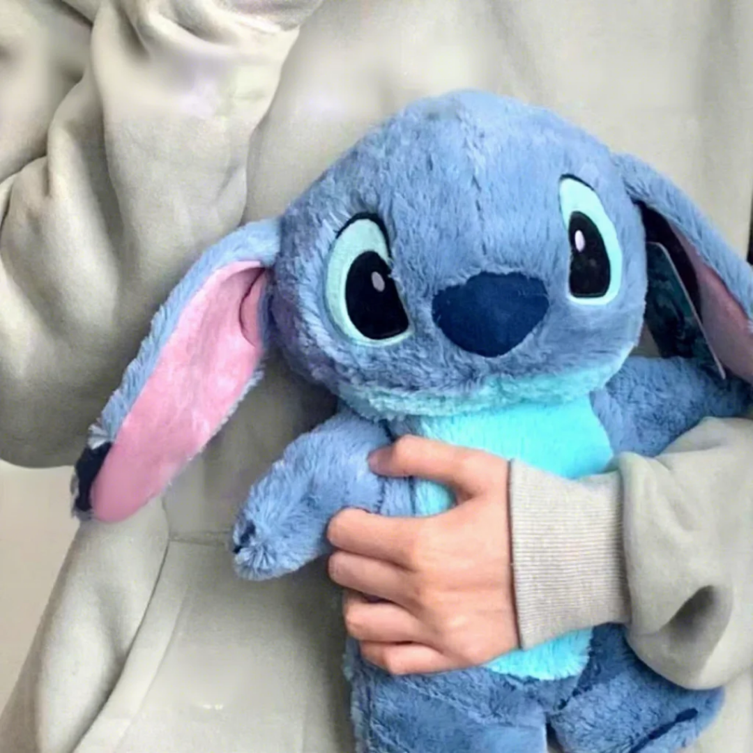 Stitch stuffed hot water bottle for pain relief