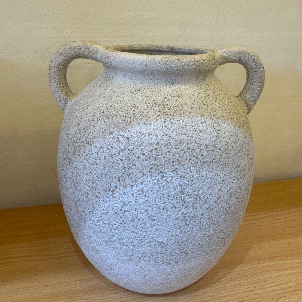 Dual Ear Handle Ancient Greek Vase