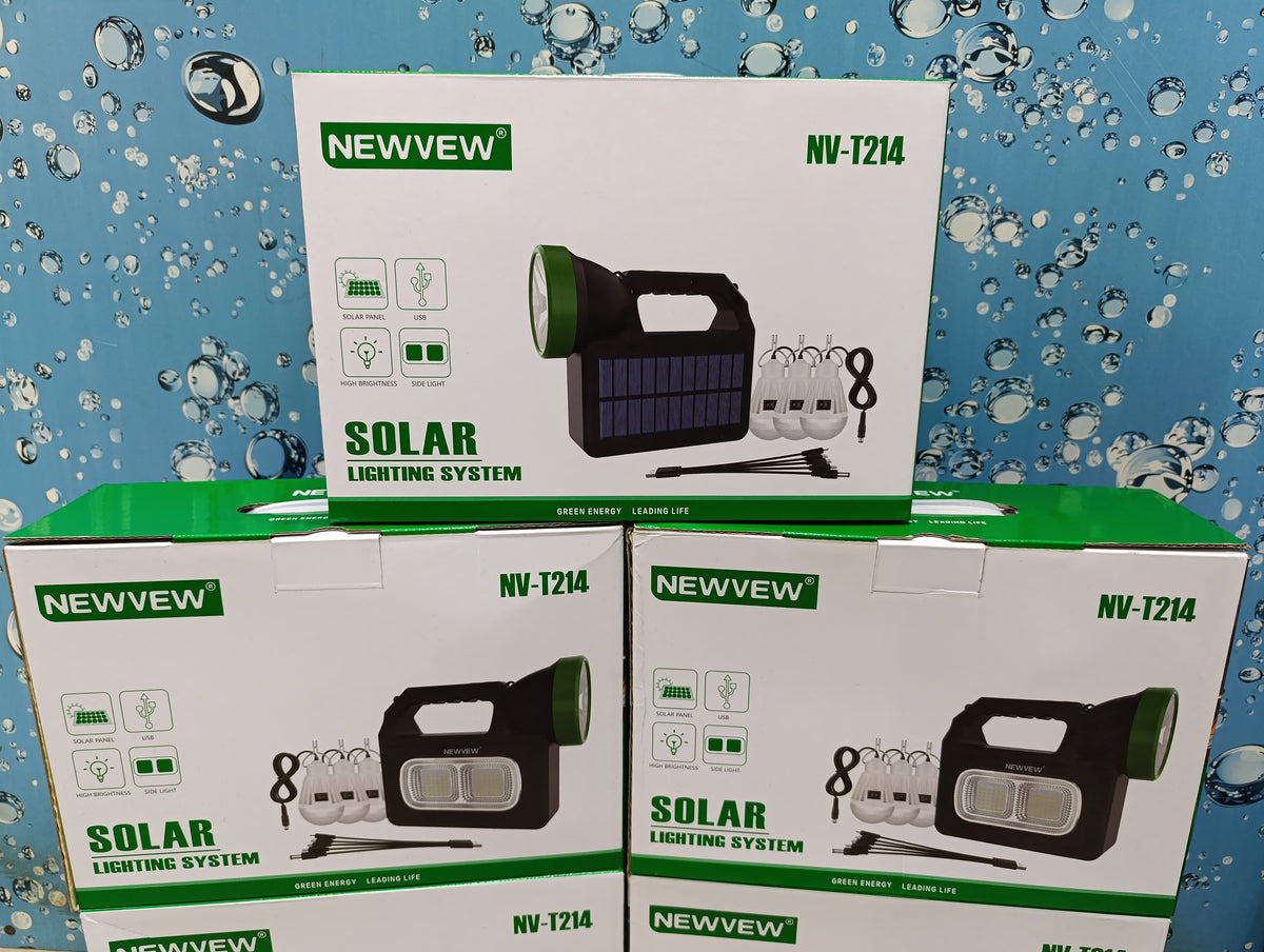 Solar Lighting System with inbuilt Panel