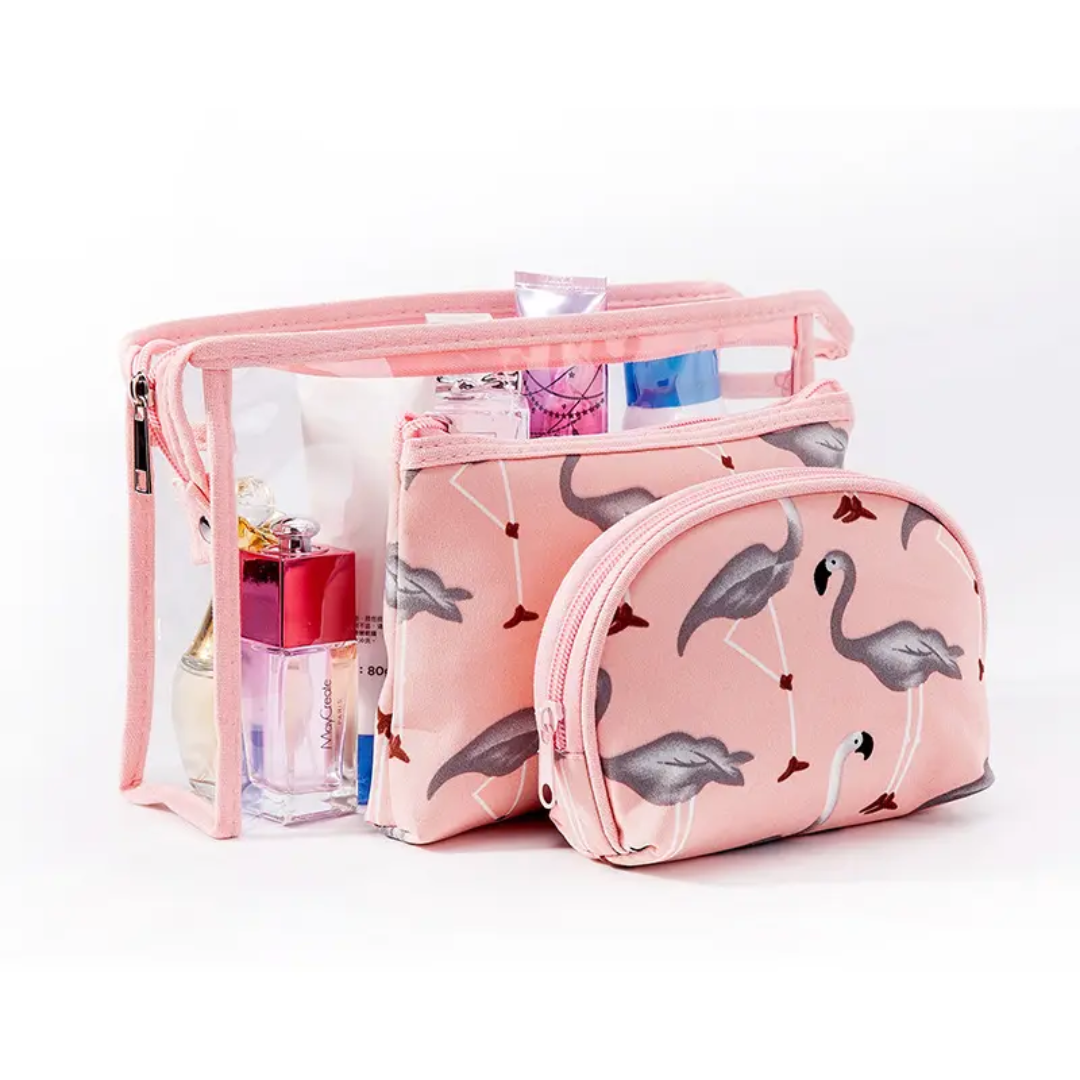 3pcs Cosmetic Bag