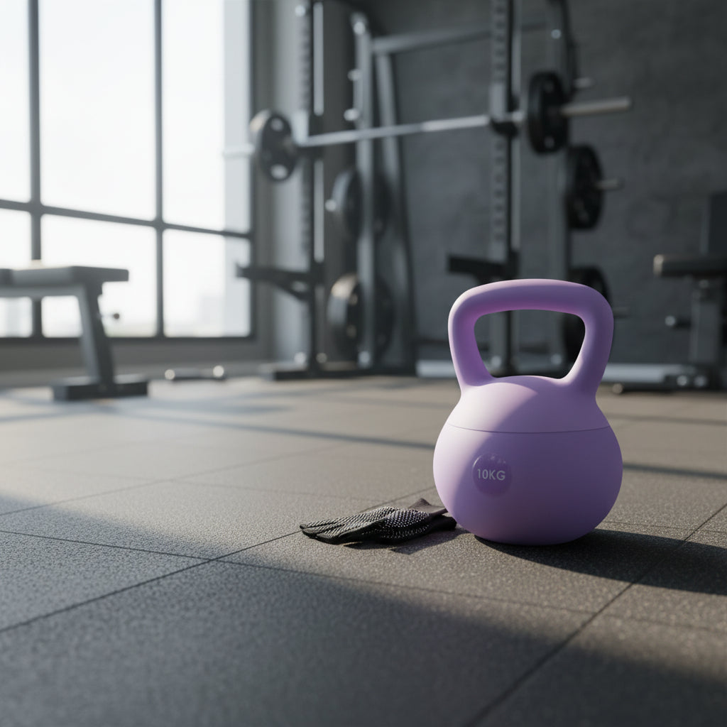 Soft Kettlebells Home/Gym Fitness – 10kg with Gloves