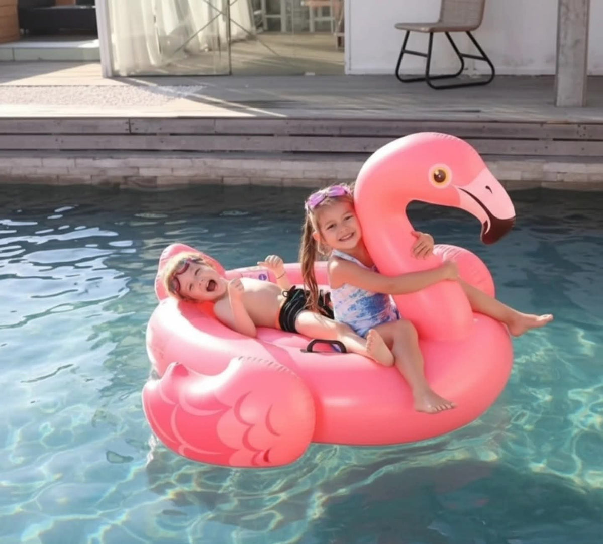 Giant Inflatable Flamingo Float