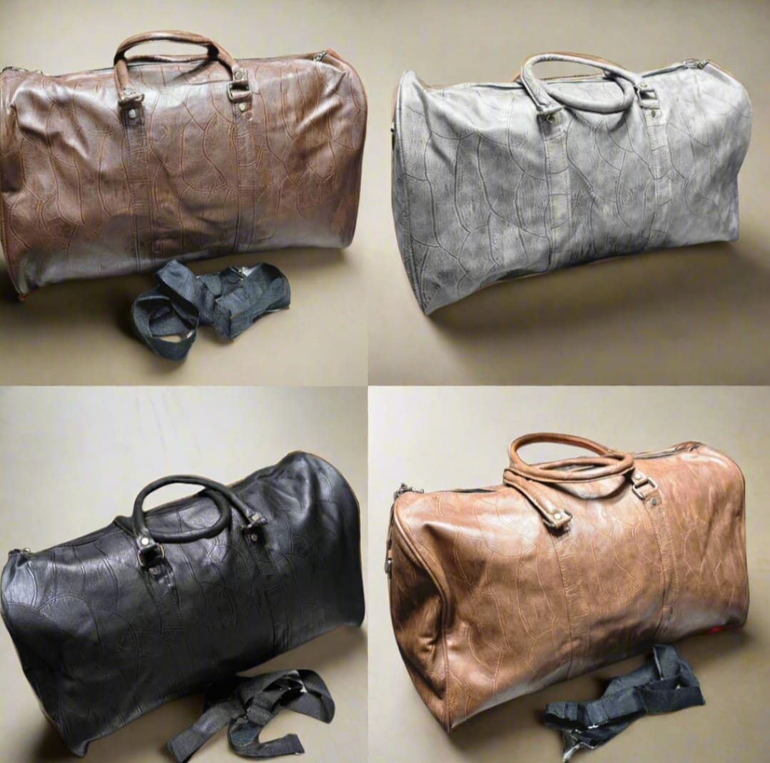 Leather Duffel Bag