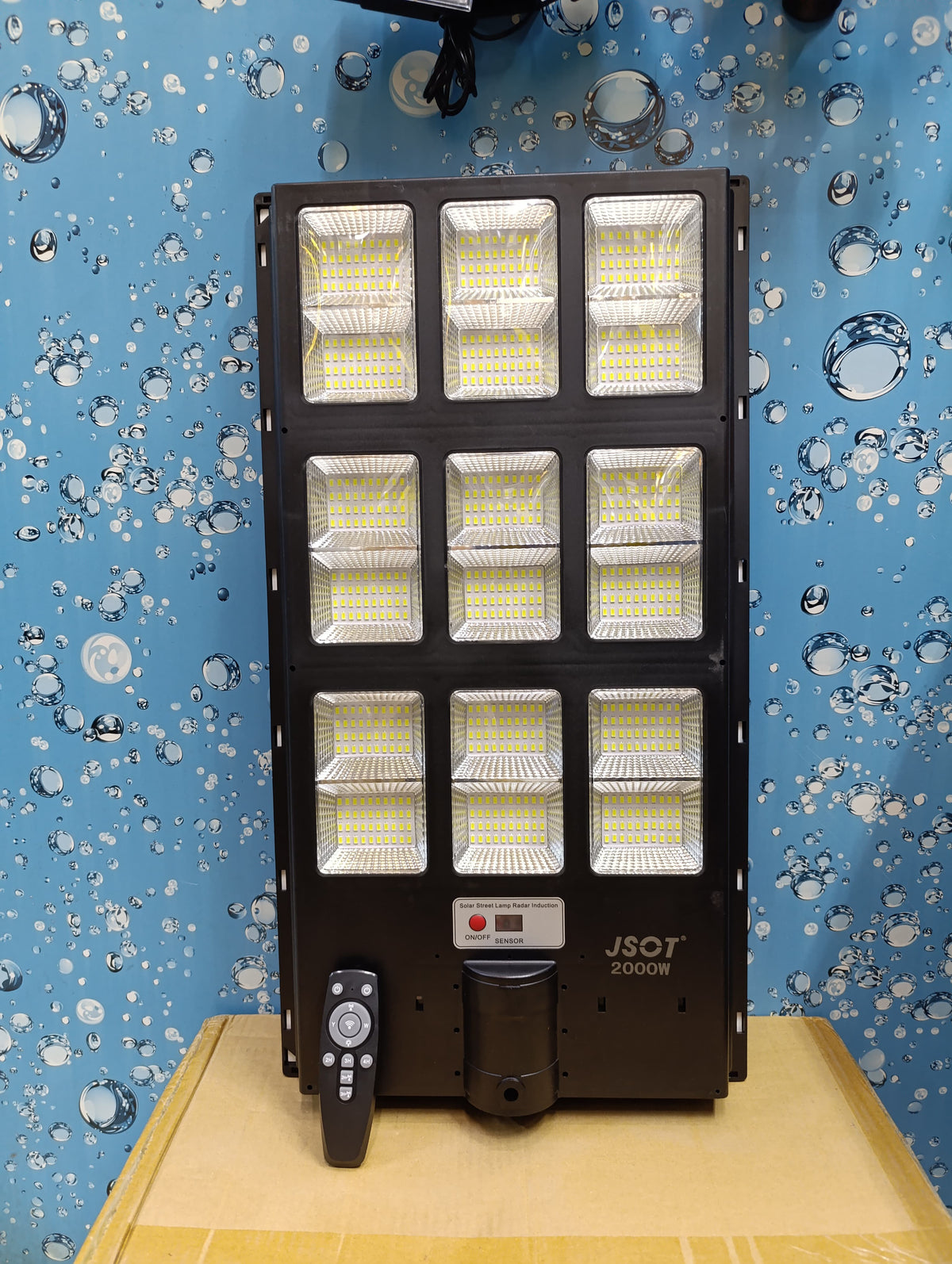 2000W Solar Street Light + Pole