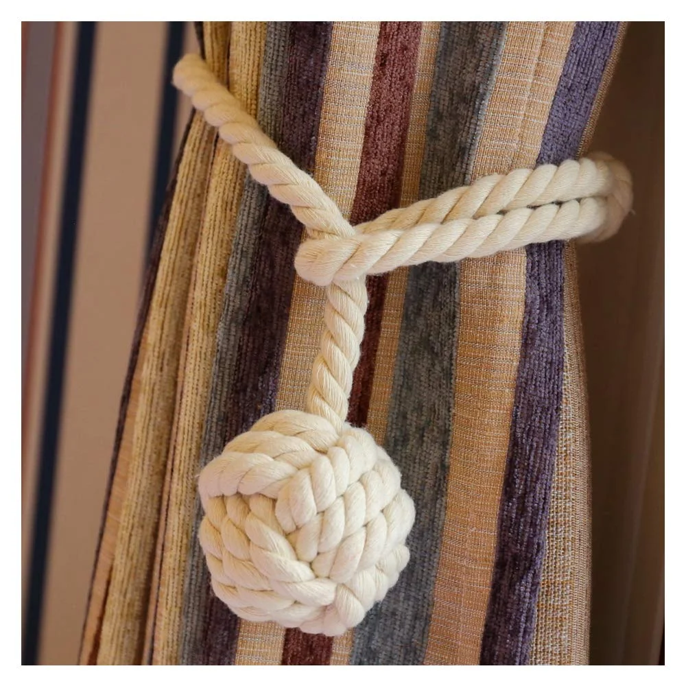 Cotton Rope Curtain Holders