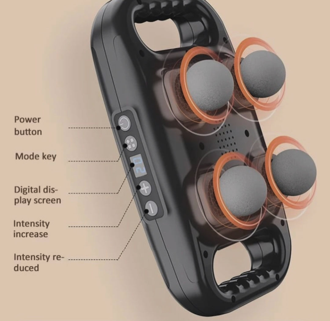 4-Head Deep Tissue Massager
