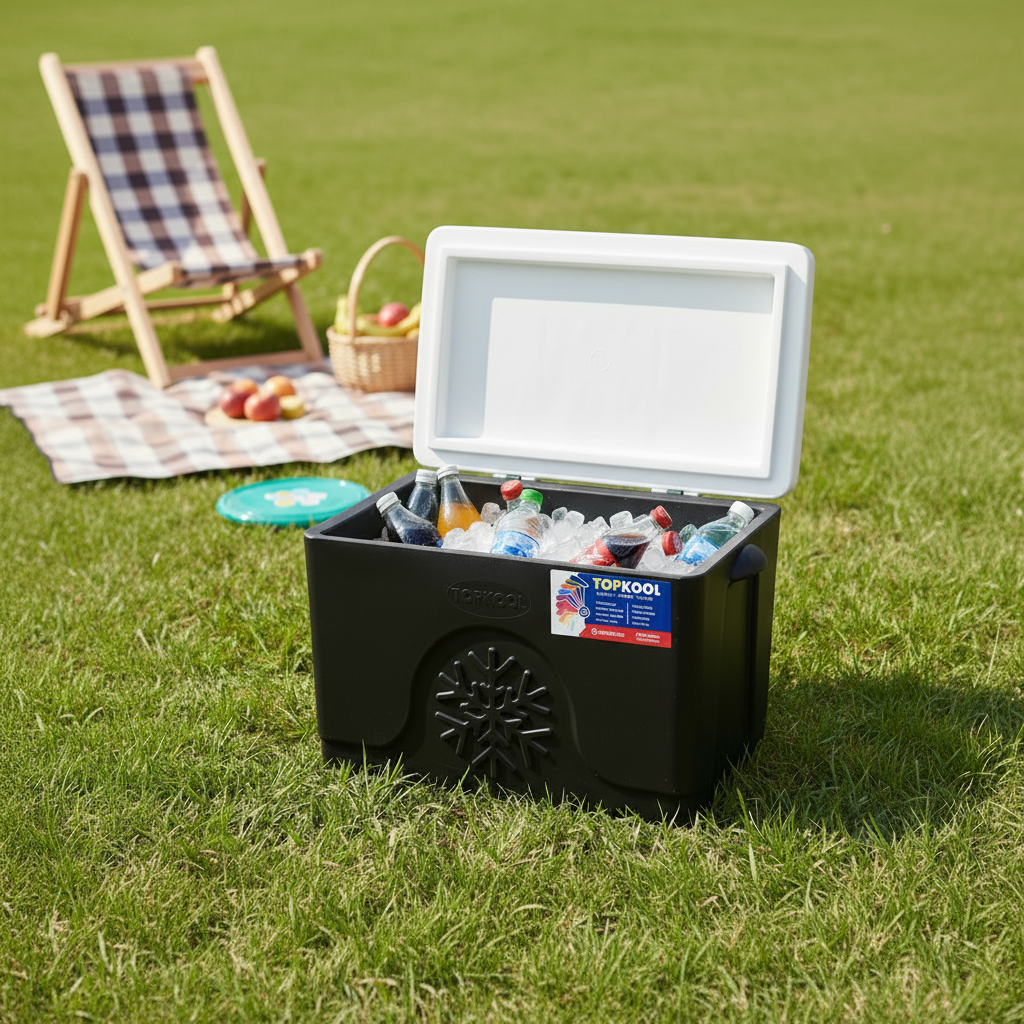30 litre TopKool Cooler Box with Carry Handles 59 × 38 × 39 cm