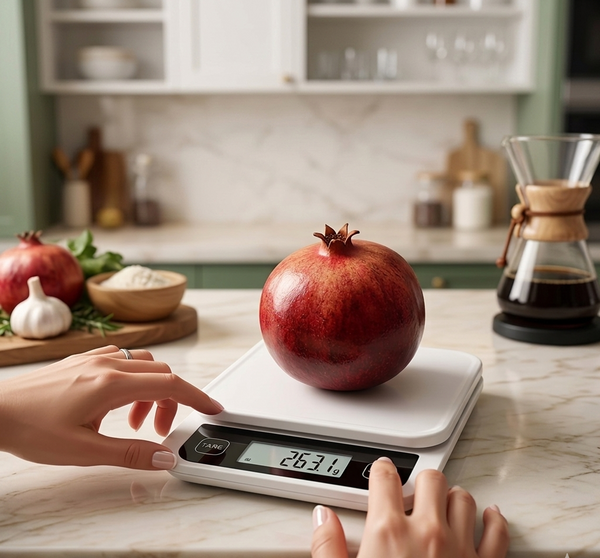 Gemelli Colllection bluetooth digital kitchen weighing scale smart food scale Nutri Days app kitchen measuring scale meal prep baking portion control digital scale