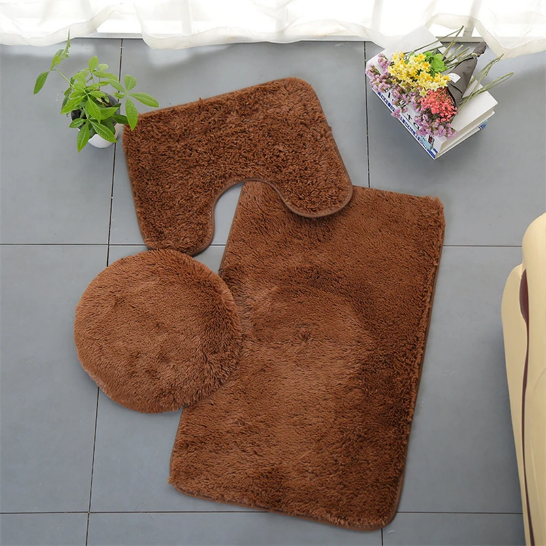 Fluffy Toilet Mats