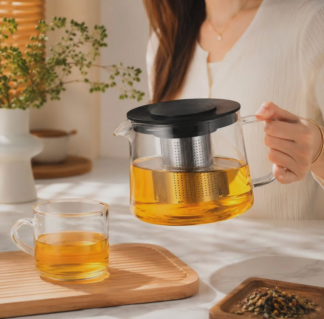 Glass Teapot with Infuser – 1000ml and 1500ml