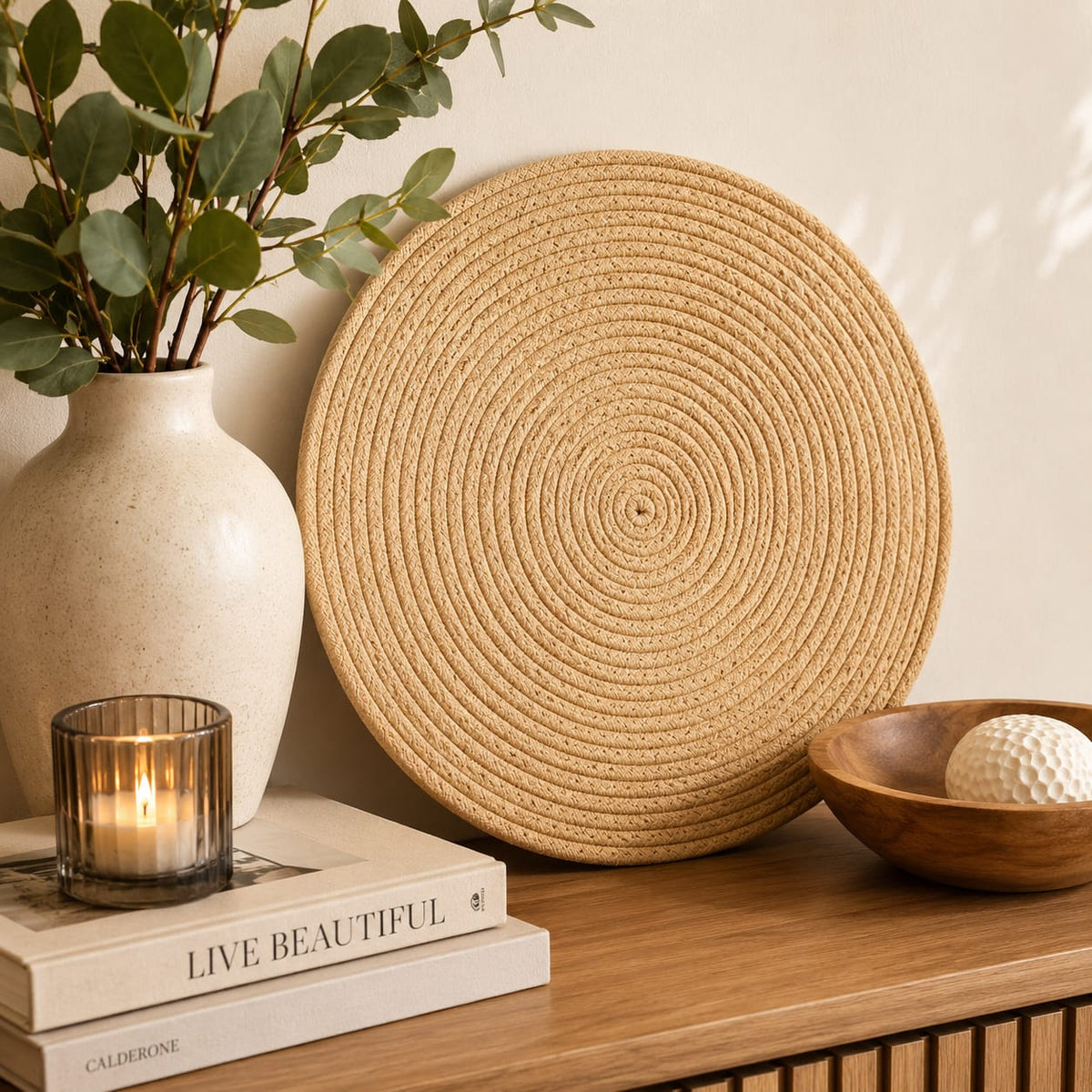 Woven Table Mats Set of 6