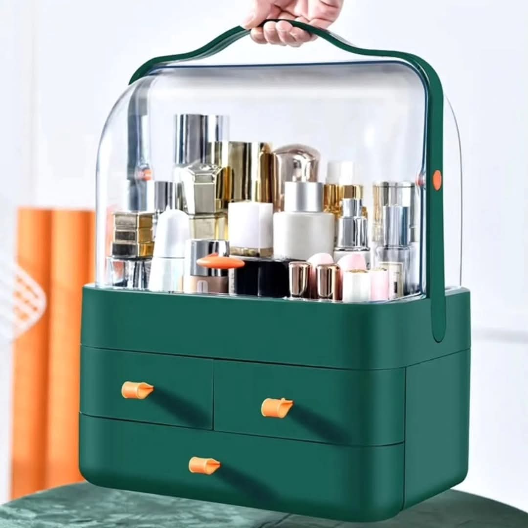 Acrylic 3 Drawers Cosmetic Organizer