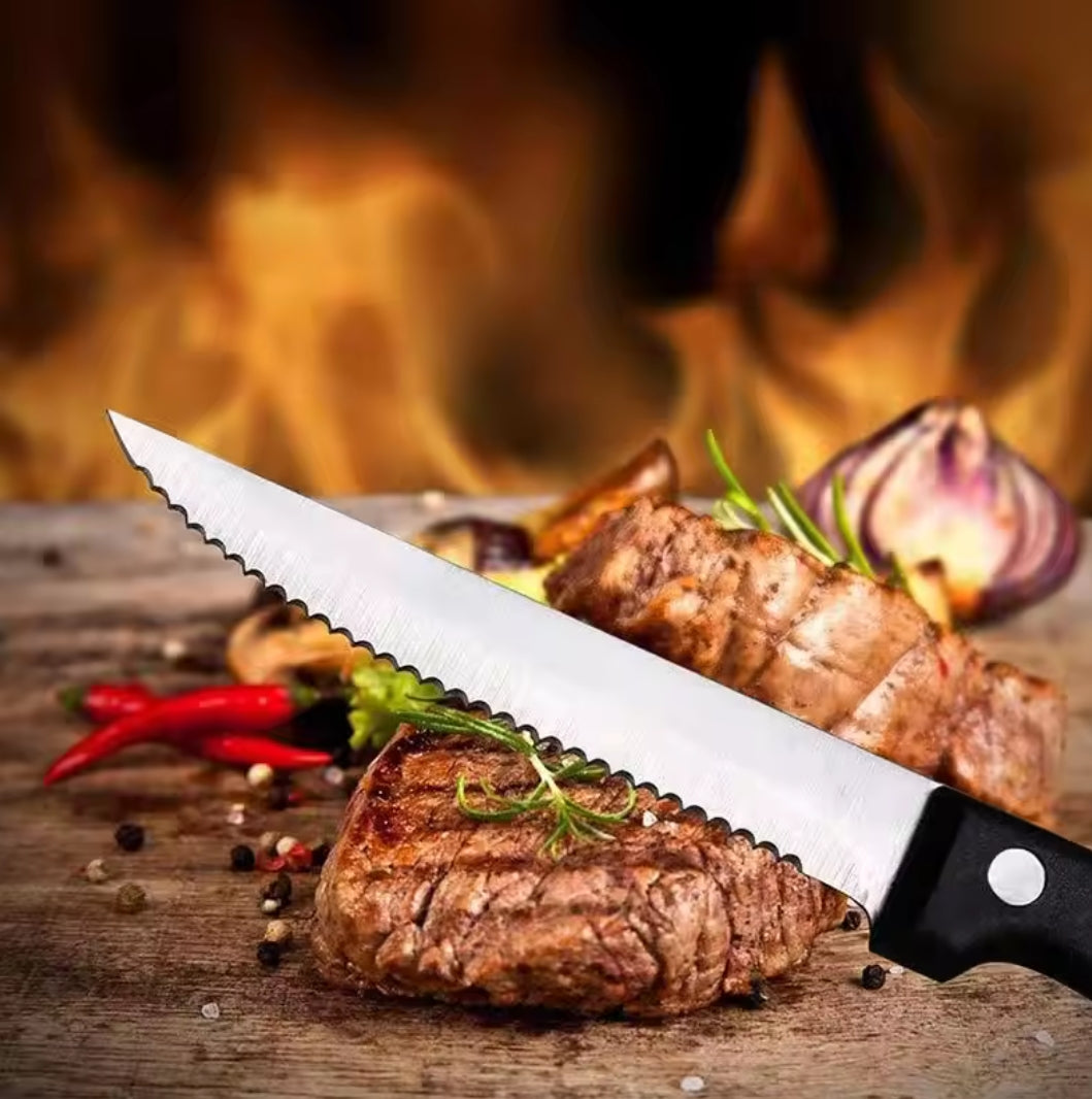 6pcs Serrated Knives