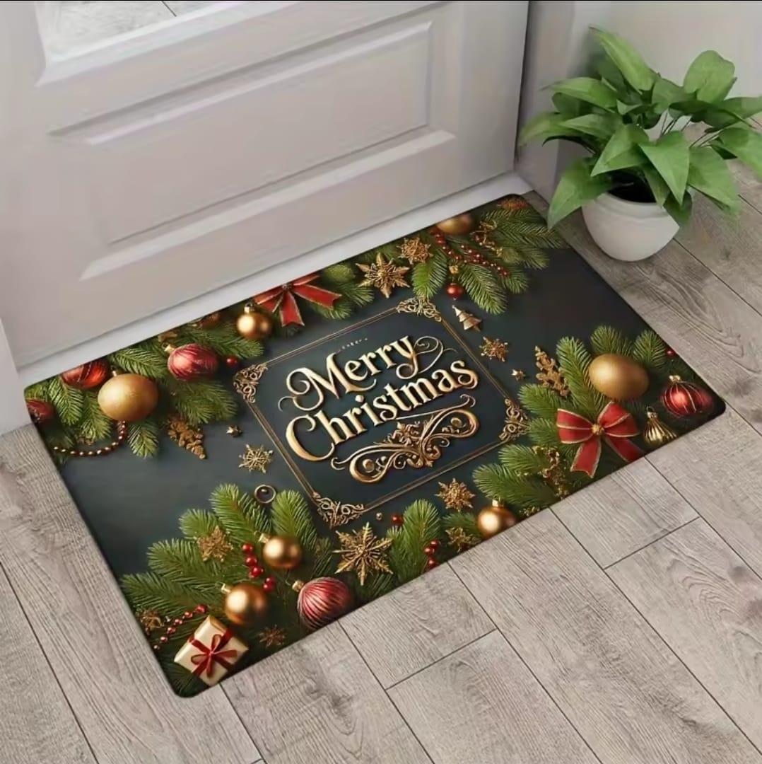 Christmas Anti-Slip Entryway Door Mat