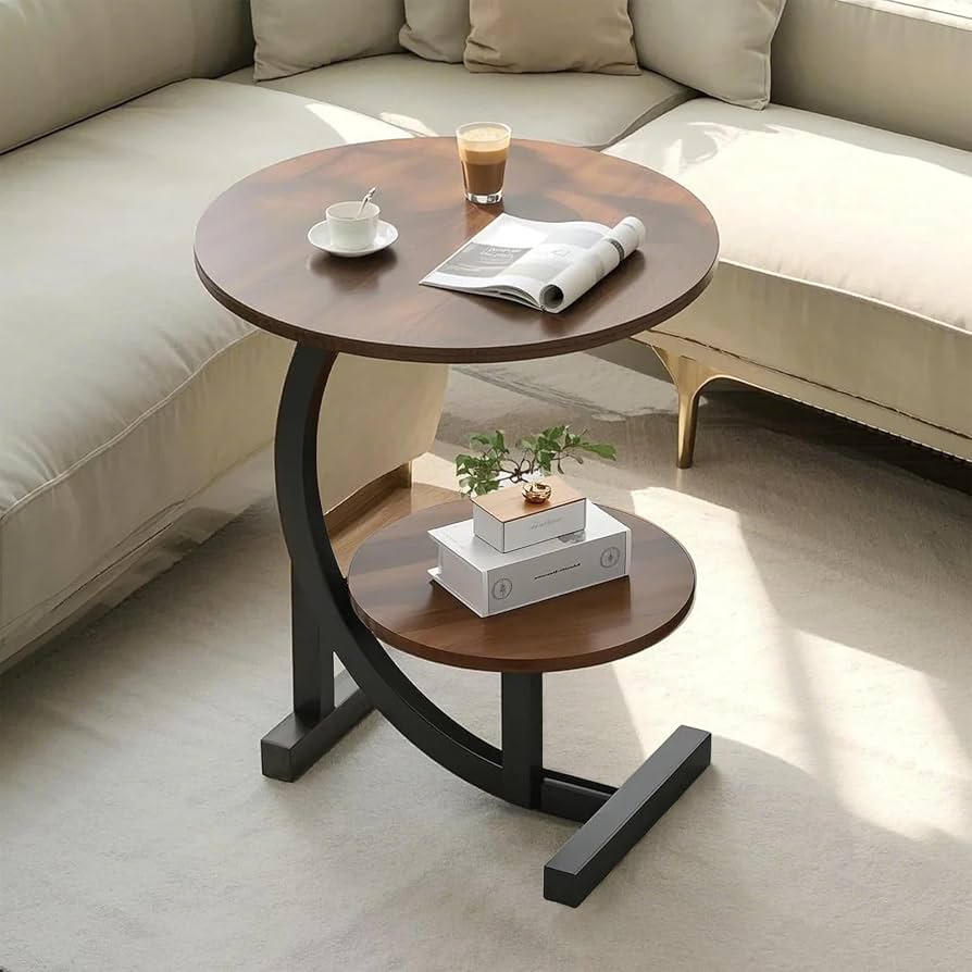 Round 2-in-1 Coffee and Laptop Table