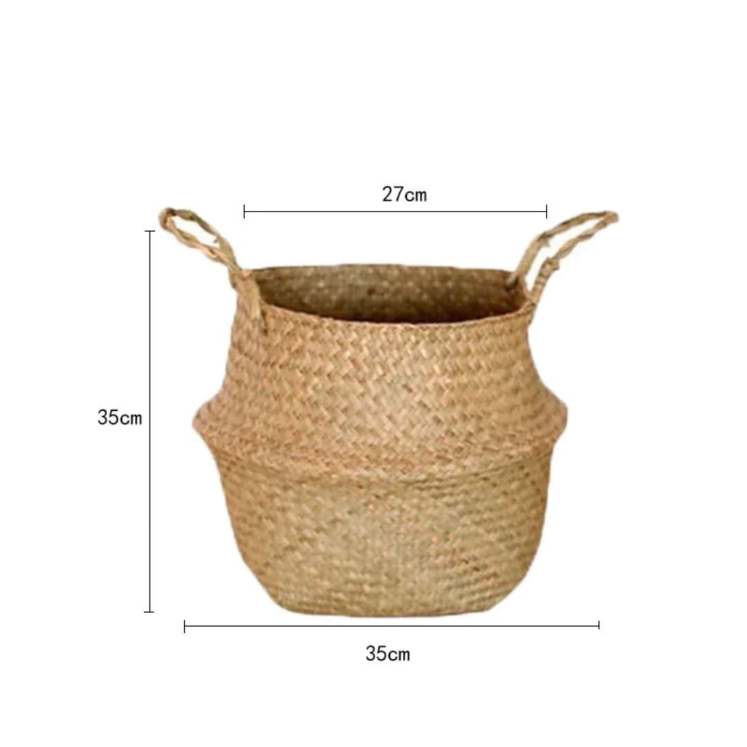 Seagrass Rattan Storage Basket