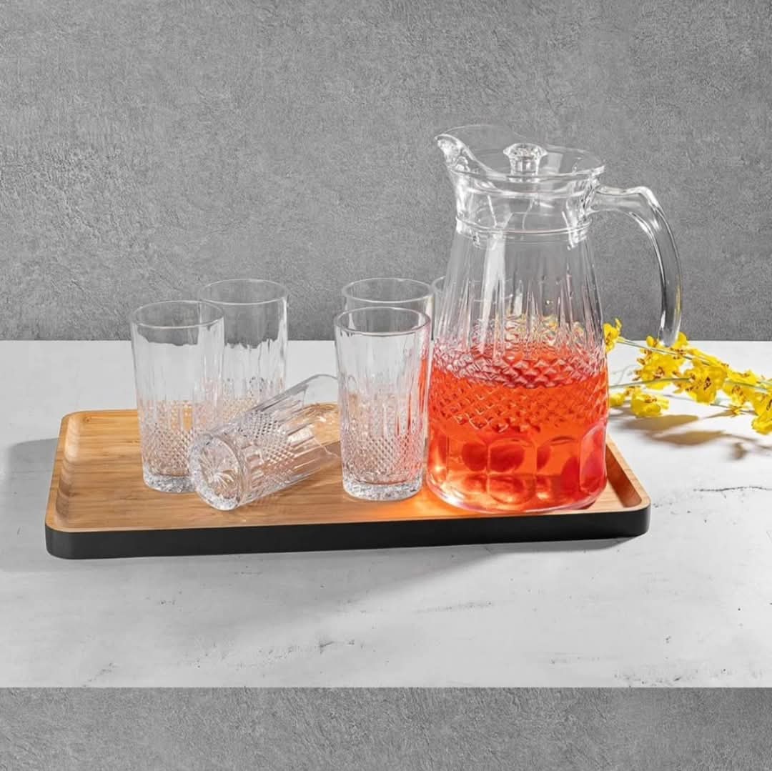 7pc Water Glass Set
