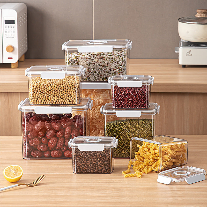 3-Piece Acrylic Food Storage Containers Set