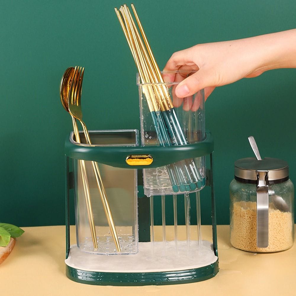Double Grid Cutlery Organiser
