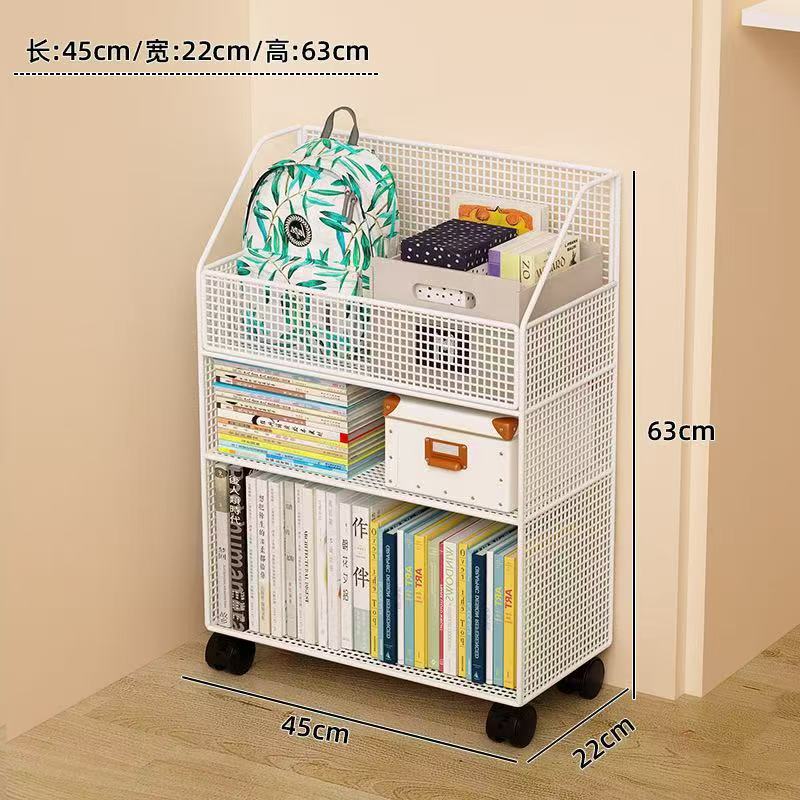 Bookshelf Stand with Wheels