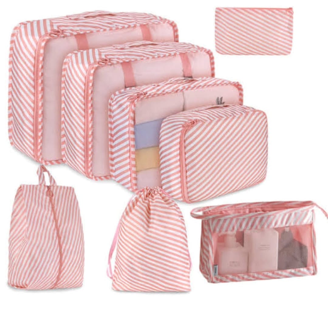 8pcs Luggage Travel Organizers