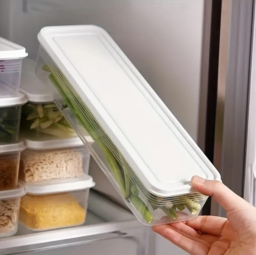 3pcs Refrigerator Herb Storage boxes