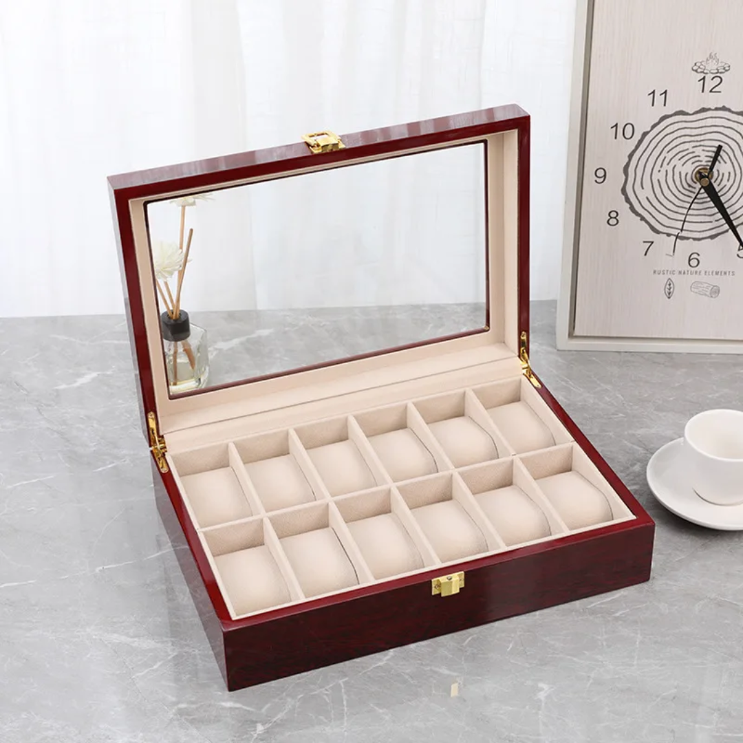 Wooden Watch Organizer Gift