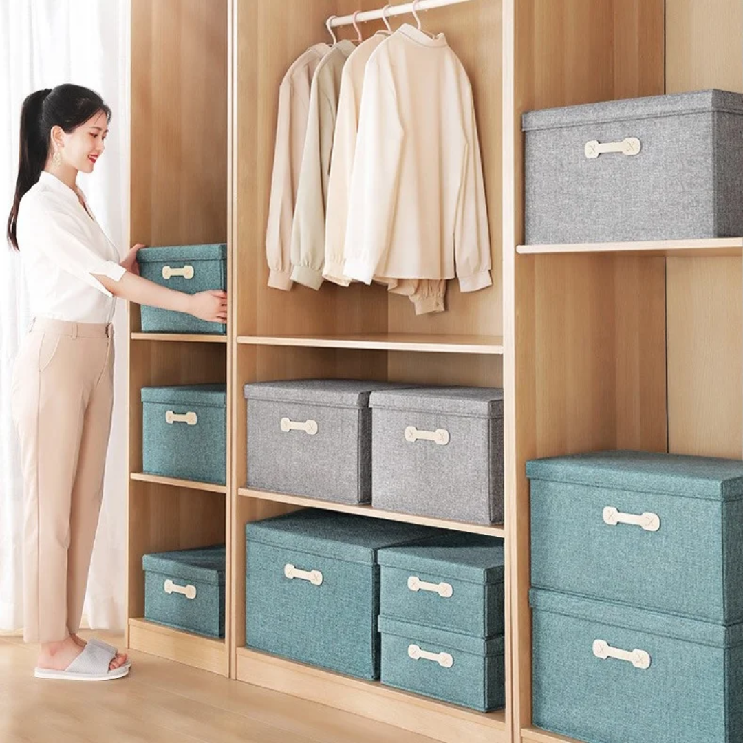2pcs Foldable Storage Box