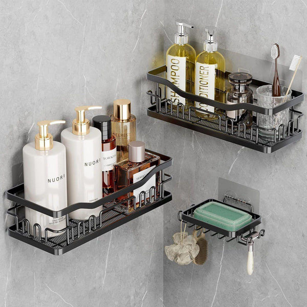3-Piece Shower Caddy Shelf Set