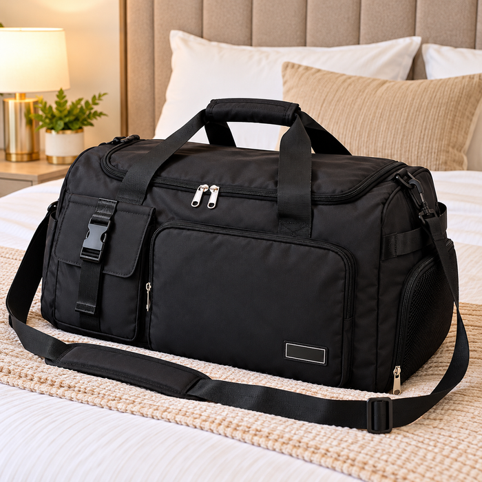 Green Waterproof Gym and Travel Duffle Bag