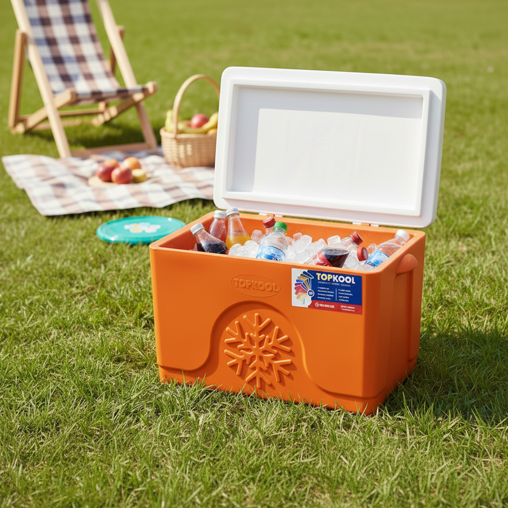 30 litre TopKool Cooler Box with Carry Handles 59 × 38 × 39 cm
