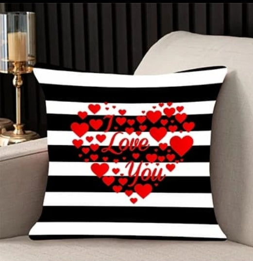 45 × 45cm Christmas Santa Claus Printed Cushion Cover