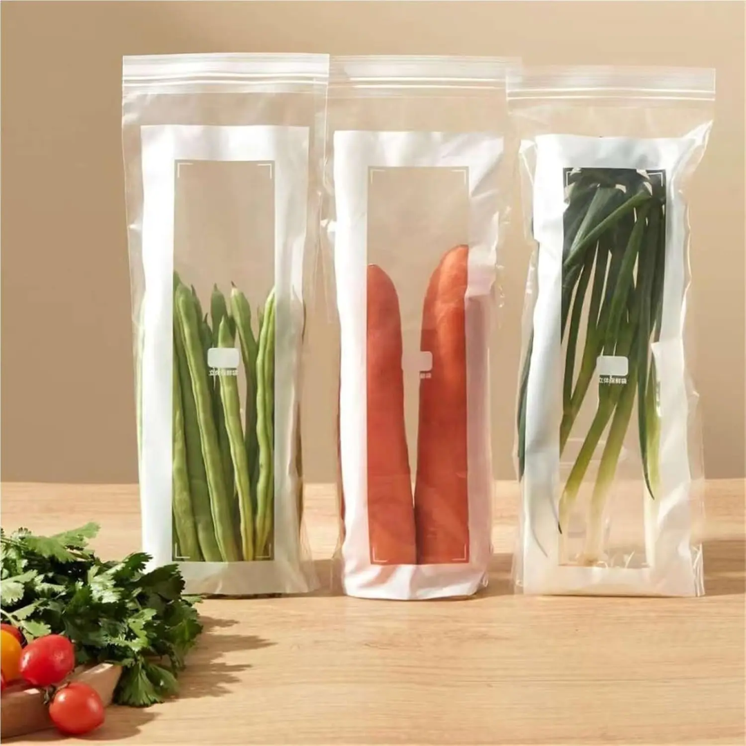 5-Piece BPA-Free Food Storage & Freezer Bags