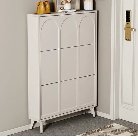 Bucket Flip Shoe Cabinet (Double Layer) – 100×90×24cm