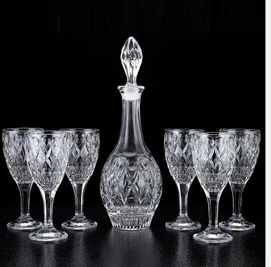 7 Pcs Decanter Set