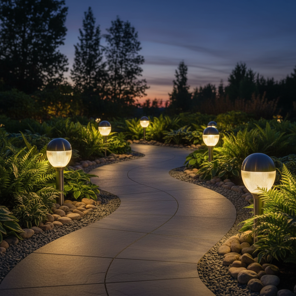 Contemporary LED Bollard Light LL 201P-0400-SS-WW