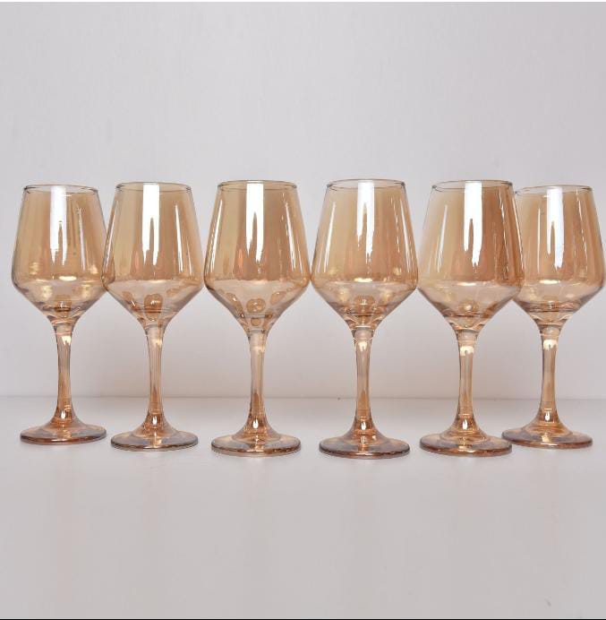 Gold Wine Glass
