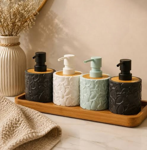 Soap Dispenser With 3D Petal Design
